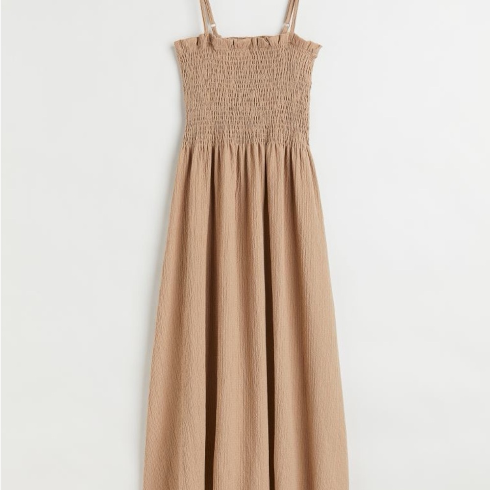 H&M smocked bodice dress